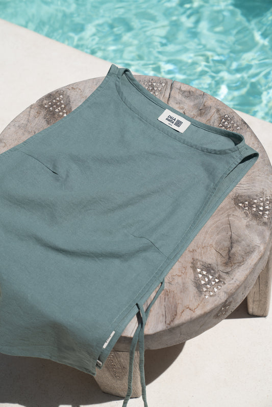 Sage Green | STRING TOP
