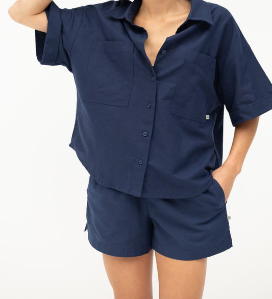 Navy Blue | BLOUSE