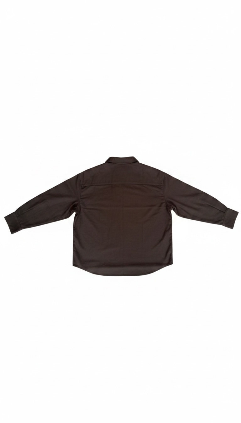 Chocolate Brown | LONG SLEEVE BLOUSE