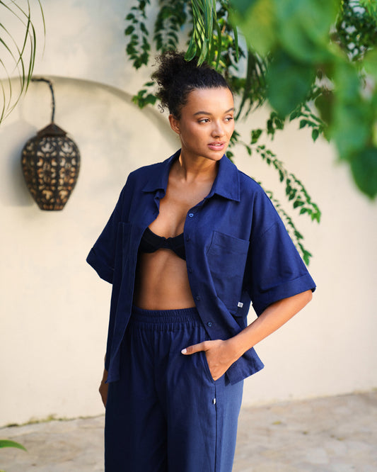 Navy Blue | BLOUSE