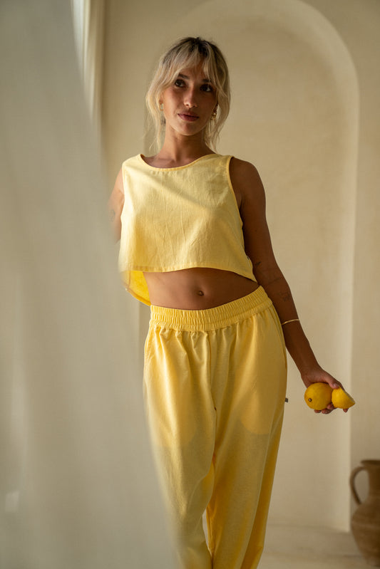 Butter Yellow | LONG PANTS