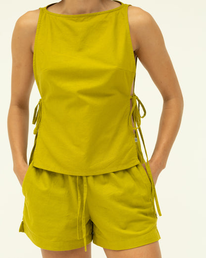 Olive Green | STRING TOP