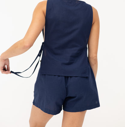 Navy Blue | STRING TOP