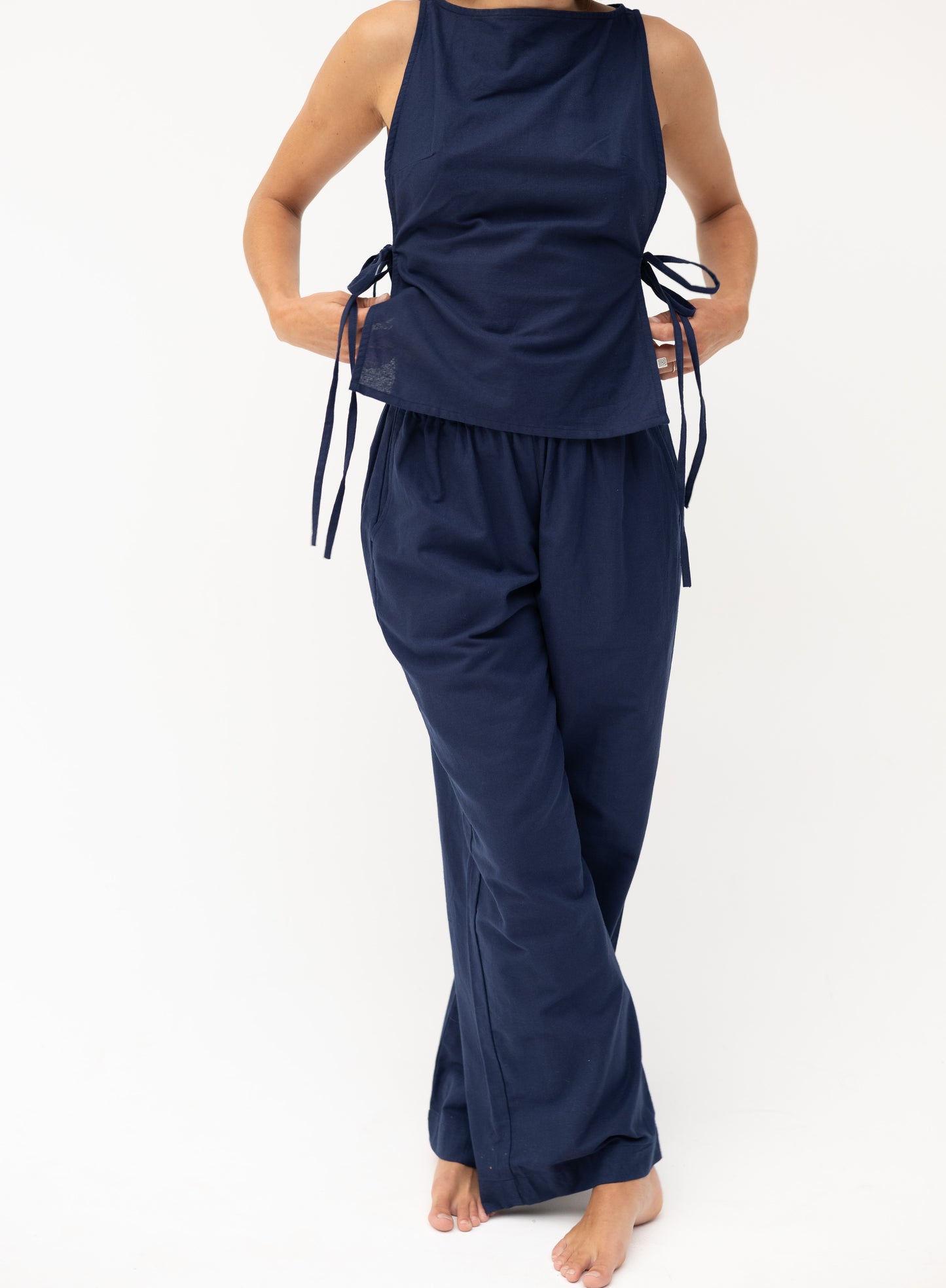 Navy Blue | STRING TOP