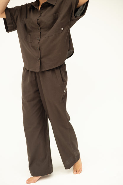 Chocolate Brown | BLOUSE