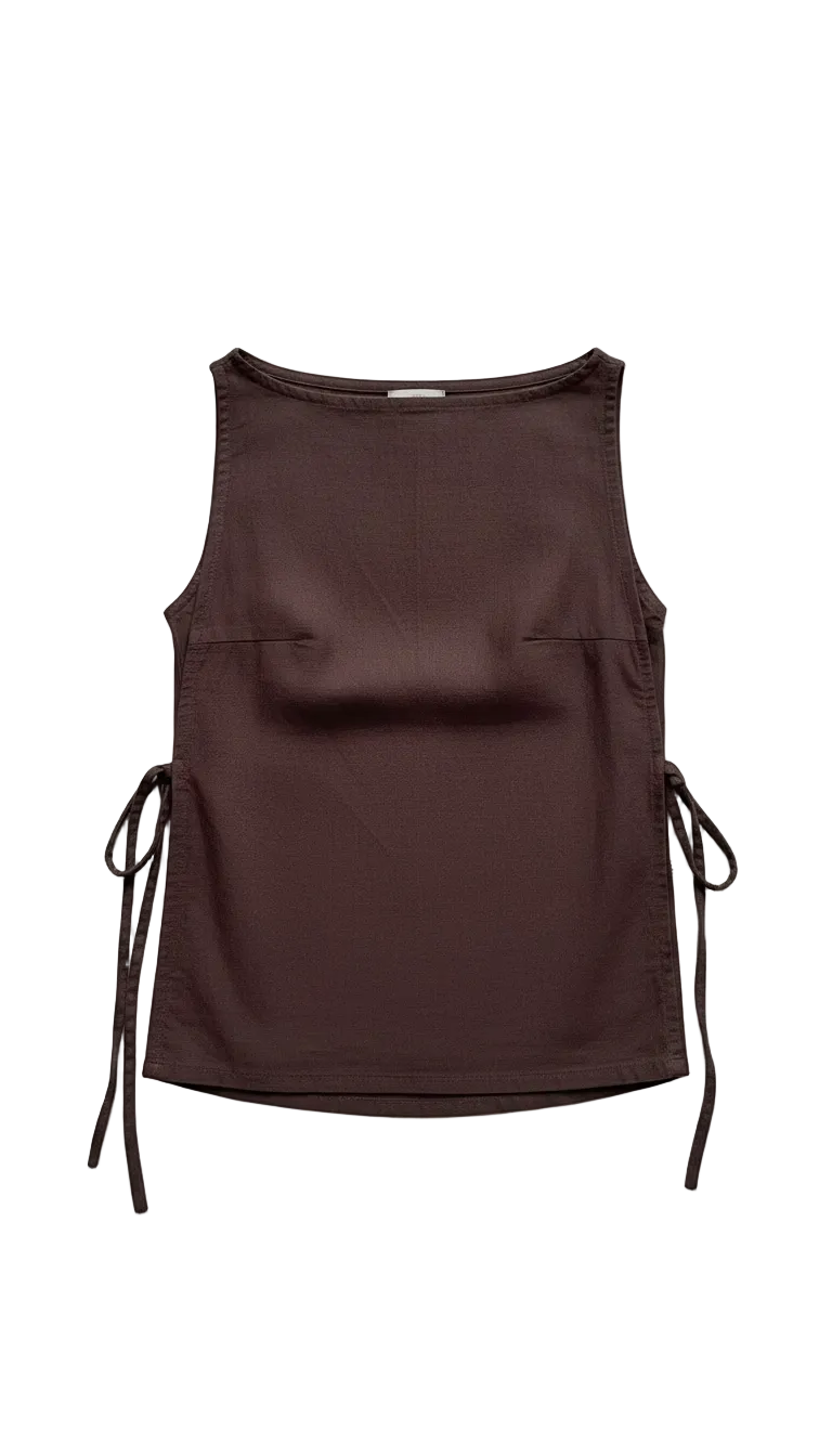 Chocolate Brown | STRING TOP