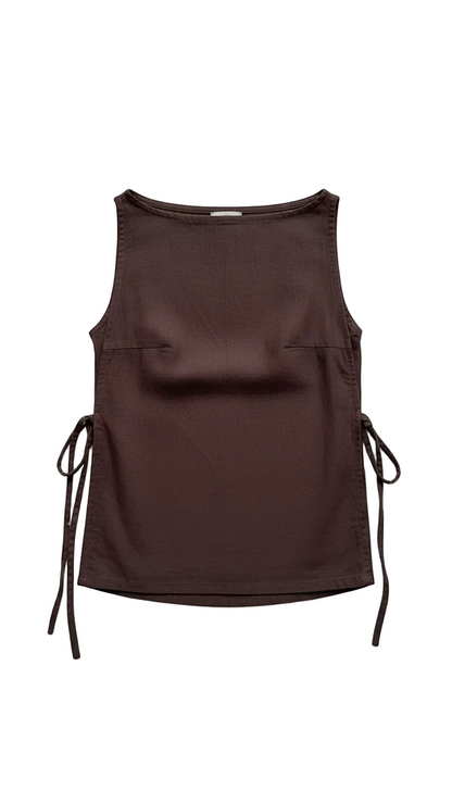 Chocolate Brown | STRING TOP