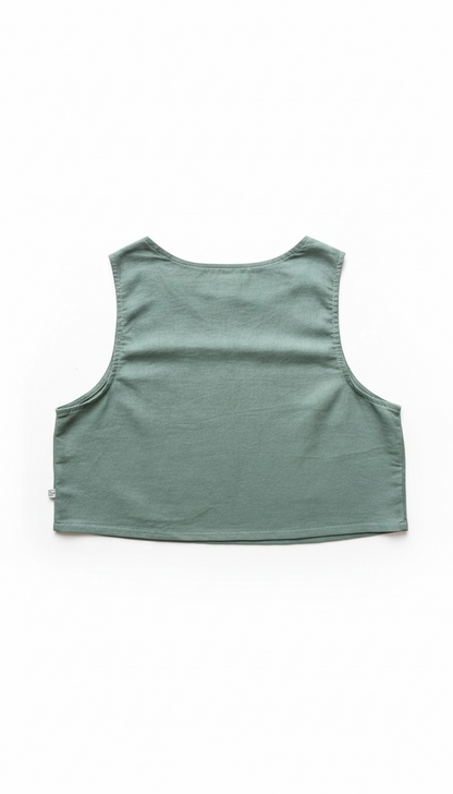 Sage Green | CROP TOP