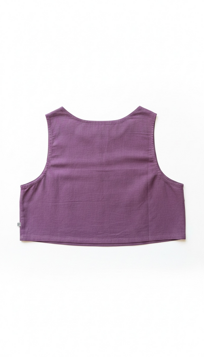 Purple Mauve | CROP TOP
