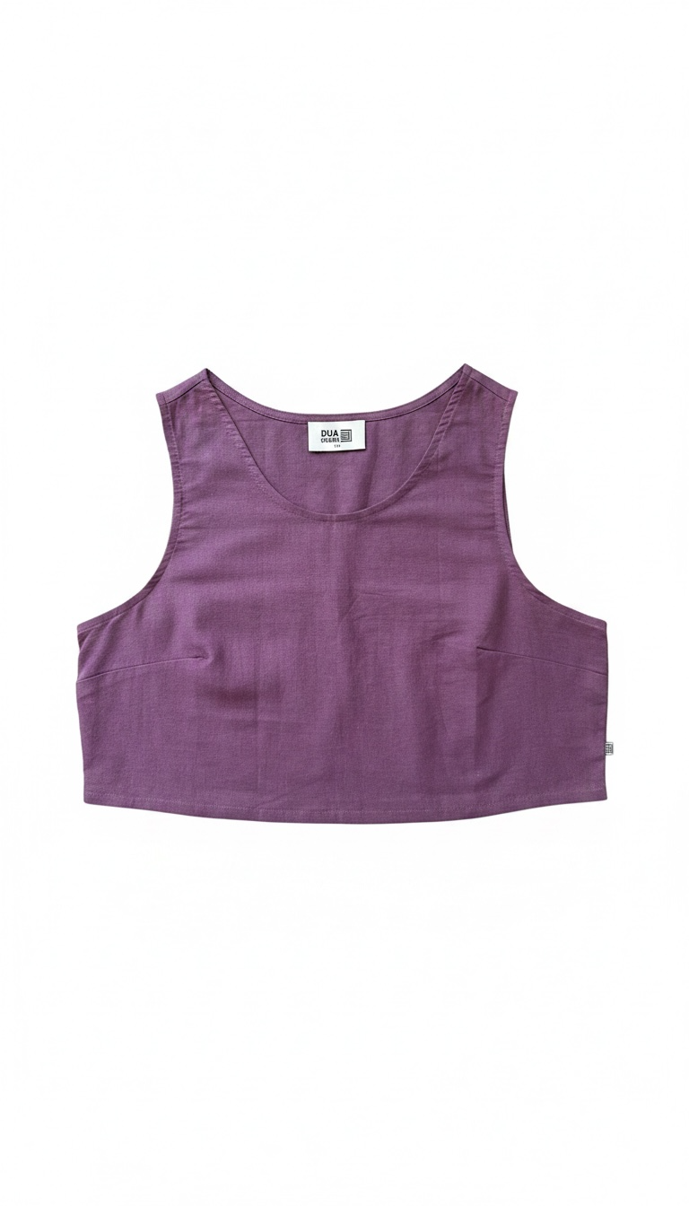 Purple Mauve | CROP TOP