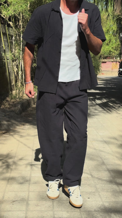 Washed Black | SHIRT MEN