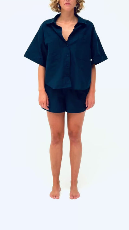 Navy Blue | BLOUSE