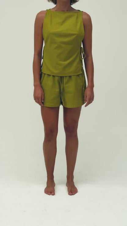 Olive Green | STRING TOP